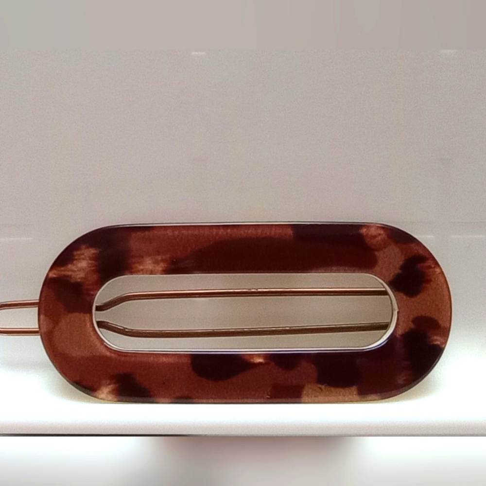 Women's fine hair barrette hand made in France